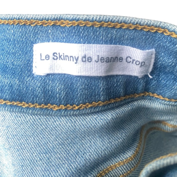 Frame Le Skinny de Jeanne Cropped Jeans Size 24 - Picture 7 of 10